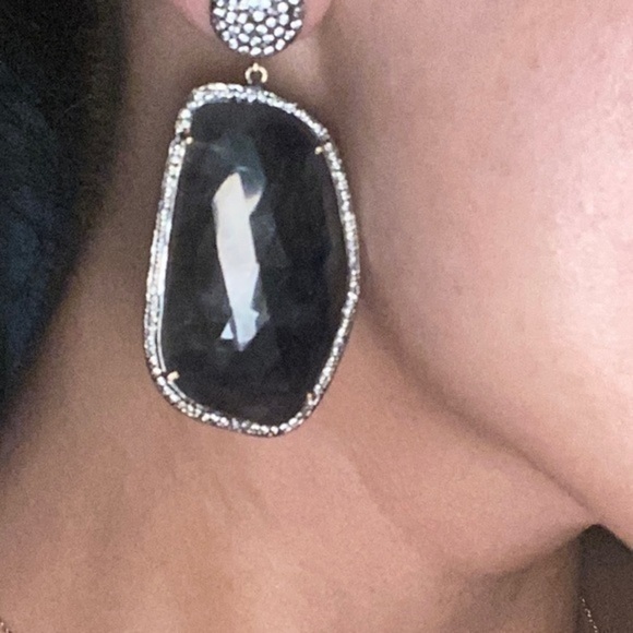 Exclusive earrings with natural stone limited and exclusive - Picture 4 of 9